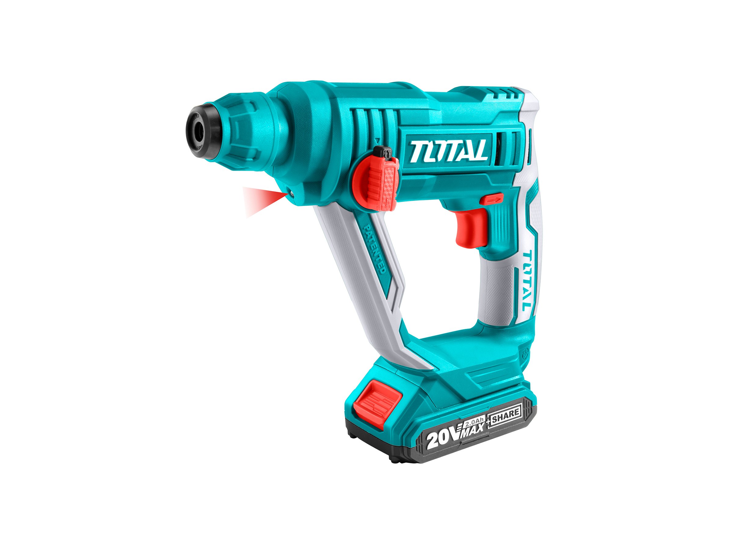 Total Lithium-Ion Rotary Hammer (Without Battery)- TRHLI1601 - Total ...