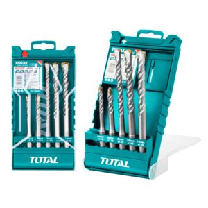 Total Hammer Drill Bit Set- TAC190501