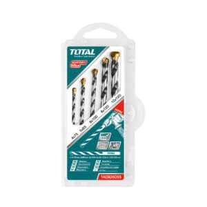 Total Masonry Drill Bit Set- TACSD5055