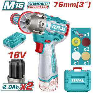 TOTAL Cordless Polisher – 16V | TAPLI1676