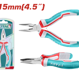 TOTAL TOOLS Mini Long Nose Pliers 4.5 Inch THTMN256