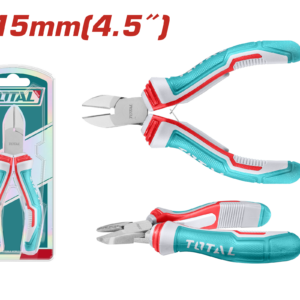 TOTAL TOOLS Mini Diagonal Cutting Pliers 4.5 Inch THTMN356