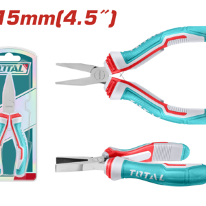 TOTAL TOOLS Mini Flat Nose Pliers 4.5 Inch THTMN856