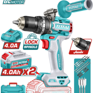 TOTAL Brushless Cordless Impact Drill – 20V | TIDLI209686
