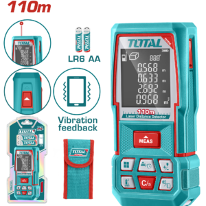 TOTAL Laser Distance Detector 110m - TMT510369