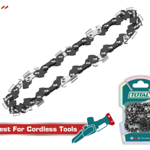 TOTAL 6" Chainsaw Chain – 1/4" Pitch, 38 Drive Links- TGTSC50601