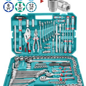 TOTAL 165-Piece Professional Combination Tool Set-THKTHP61657